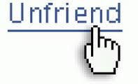 unfriend