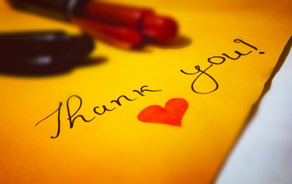 Canva - Thank You! Heart Text